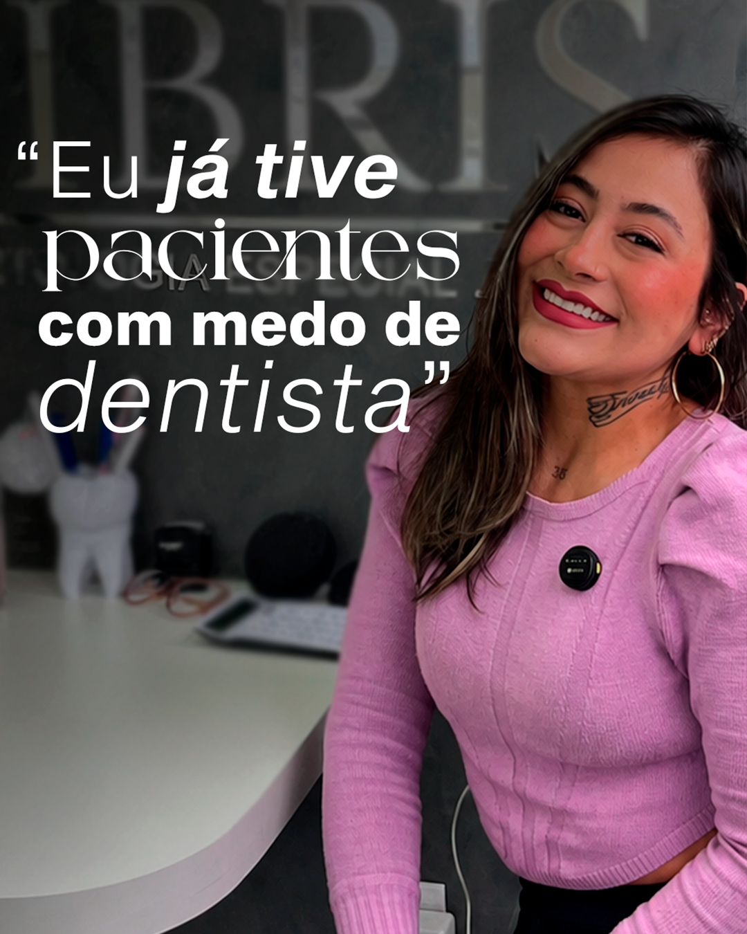 Pacientes com medo de dentista